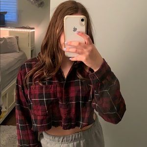 CROPPED FLANNEL